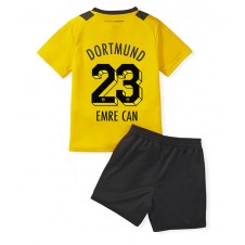 Borussia Dortmund Emre Can #23 Hemmaställ Barn 2022-23 Korta ärmar (+ Korta byxor)
